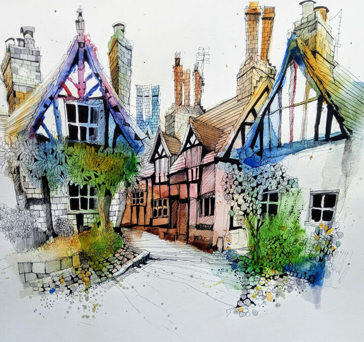 Sketching 5 Villages